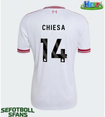 Liverpool Federico Chiesa #14 Bortatröja 2026-27 Kortärmad